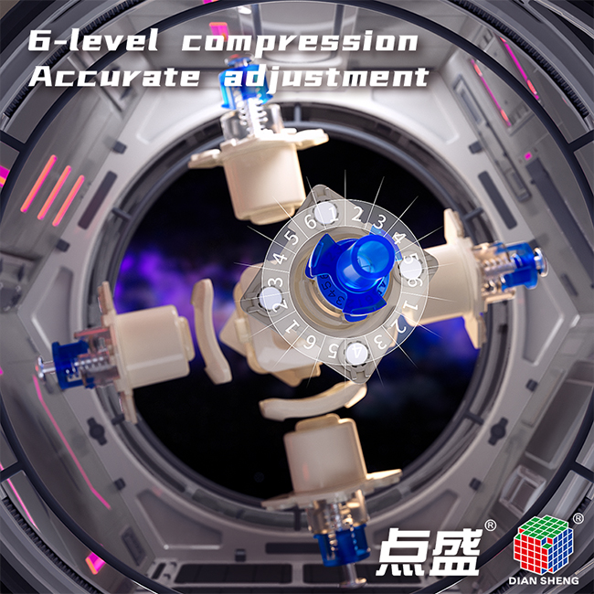 DianSheng CTO Corner Turning Octahedron Magic Cube with Primary Core